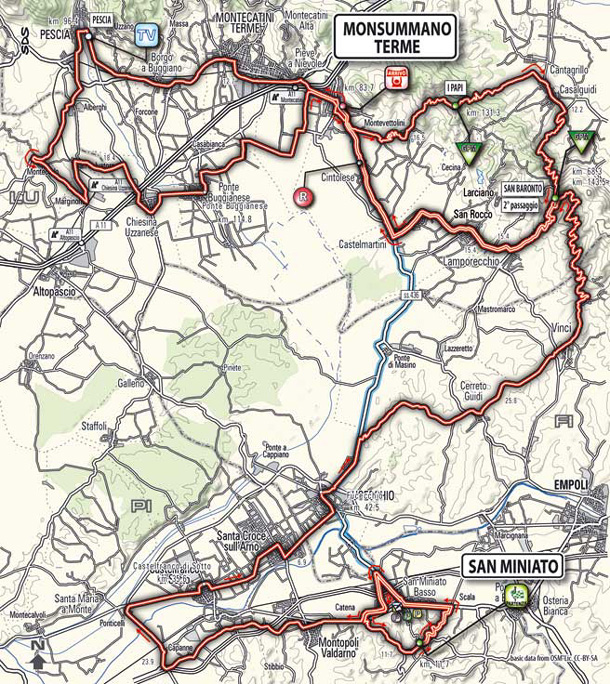 stage 3 route map